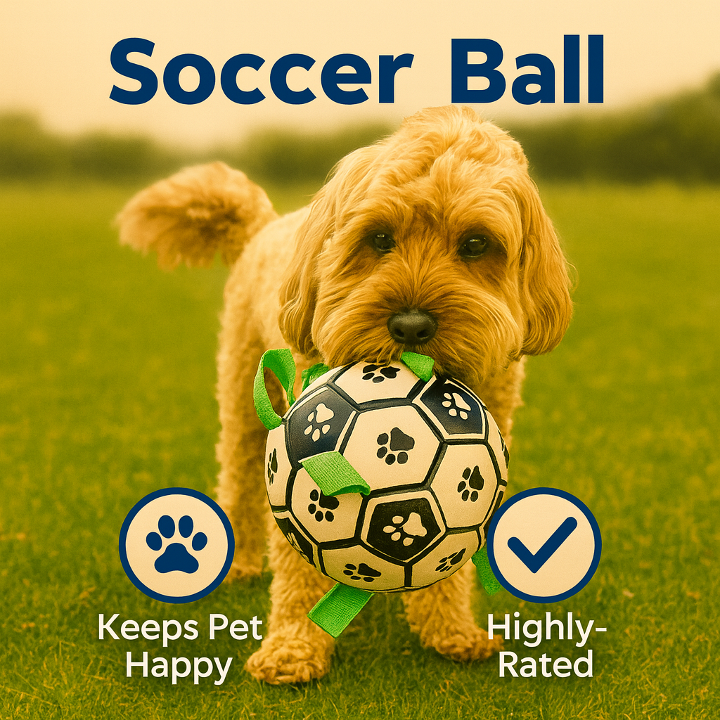 Soccer Ball with Grab Tabs