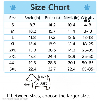 Waterproof Dog Jacket with Built-In Harness